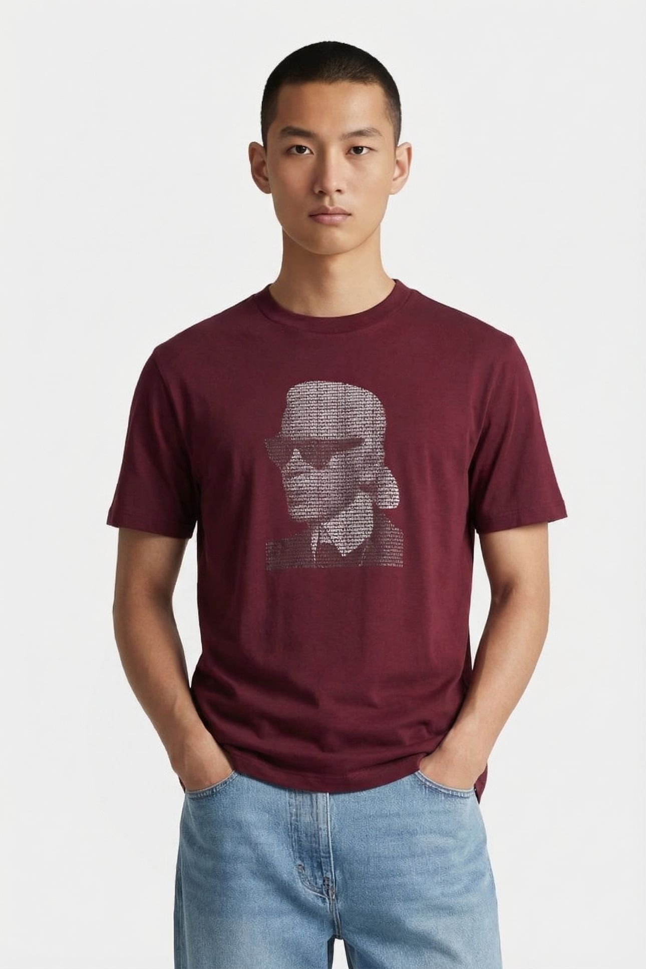 MERLOT T-SHIRT CREWNECK 1