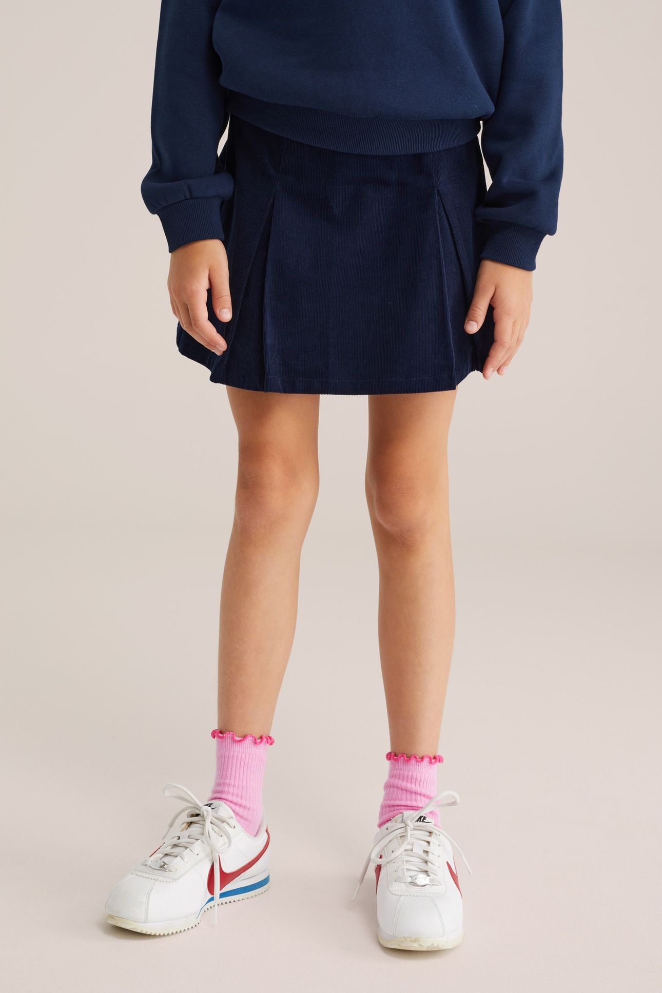 SKIRT MINI LENGTH DARK BLUE 1