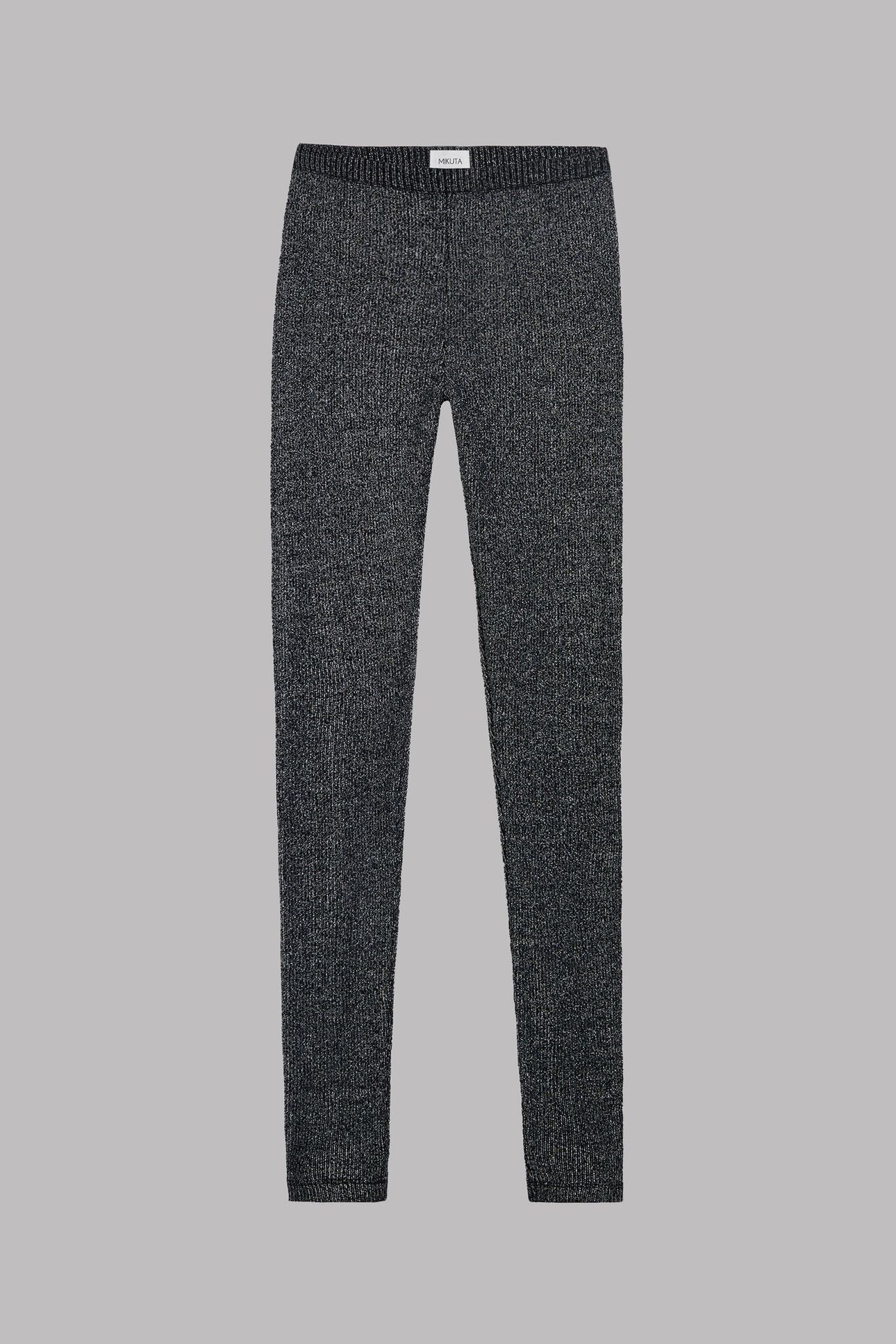 THE DARK GLITTER RIBBED LEGGINGS 3