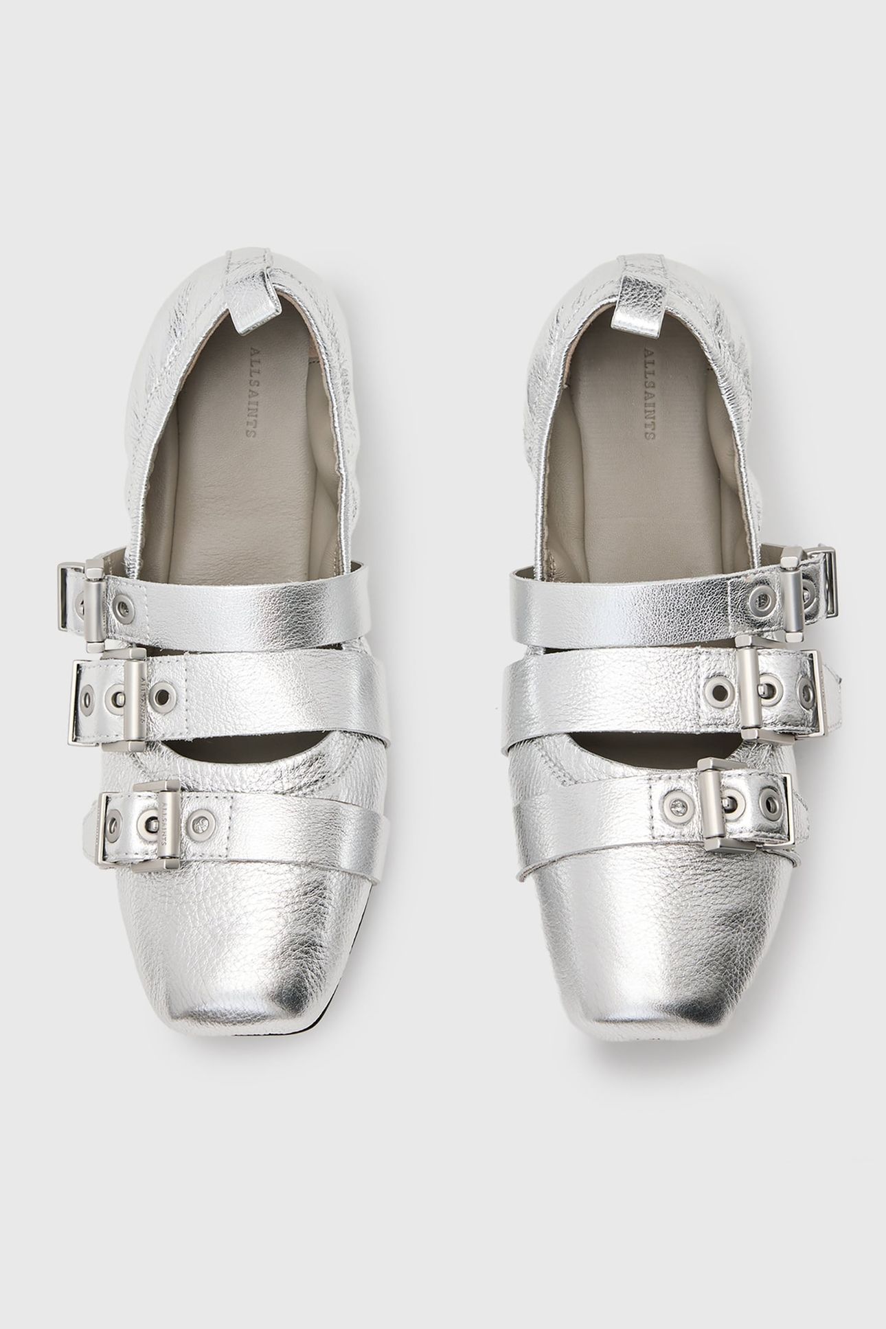 AURORA METALLIC SHOE SILVER 3