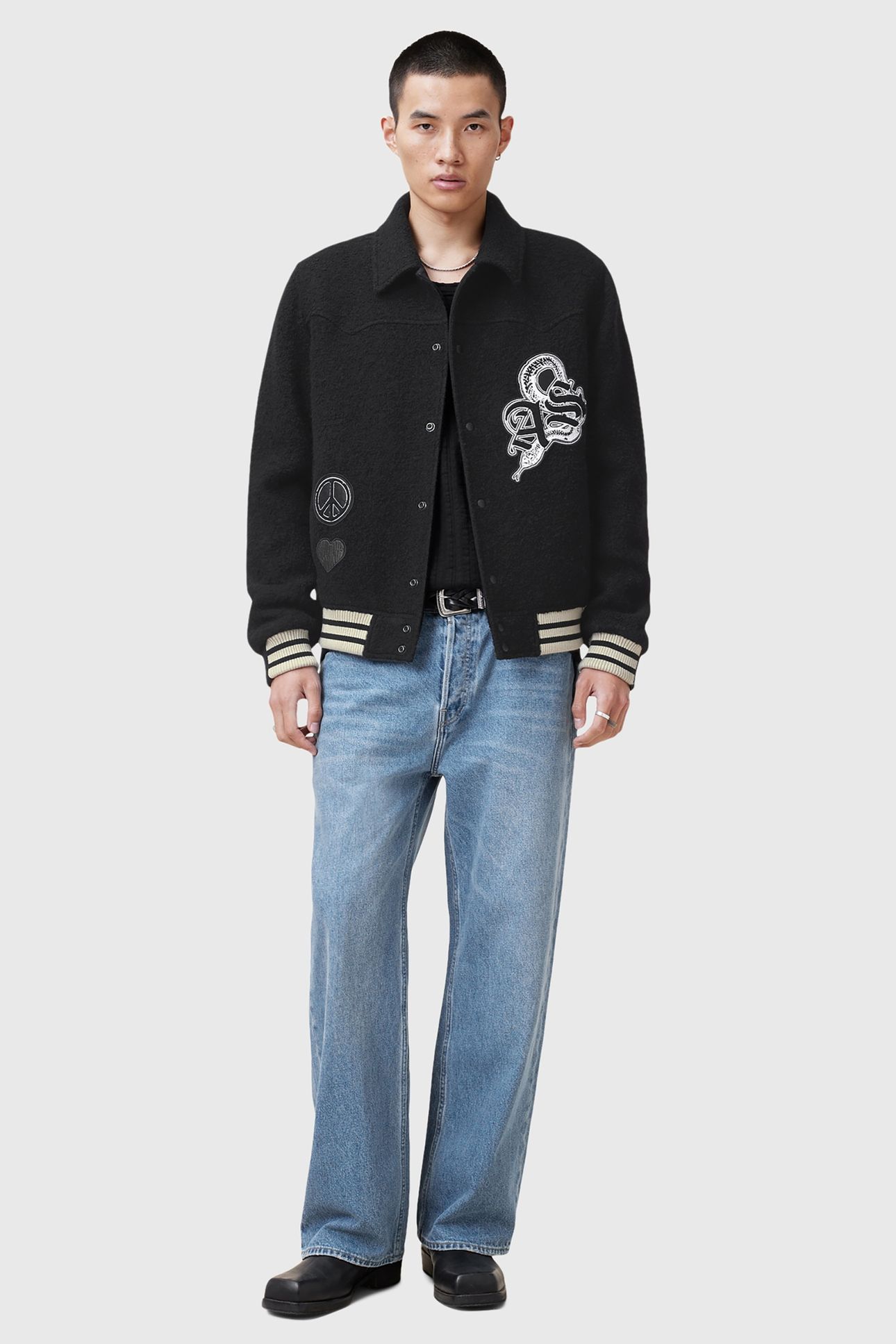 AMBAUM BOMBER BLACK 2