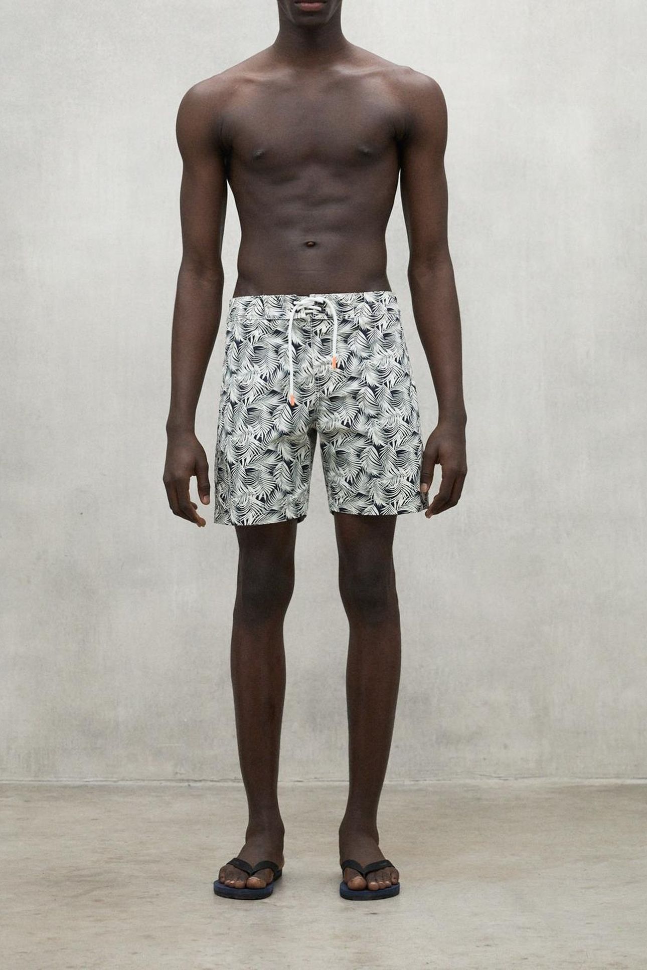 BYRONALF SWIMSUIT PALM PRINT 2