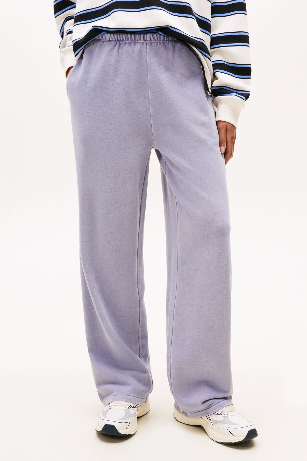 WIDE LEG SWEATPANTS PERIWINKLE DUSK 1