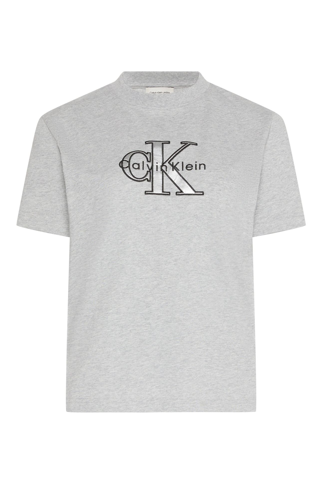 SS CLASSIC MONOLOGO TEE BC06 GREY HEATHER 5