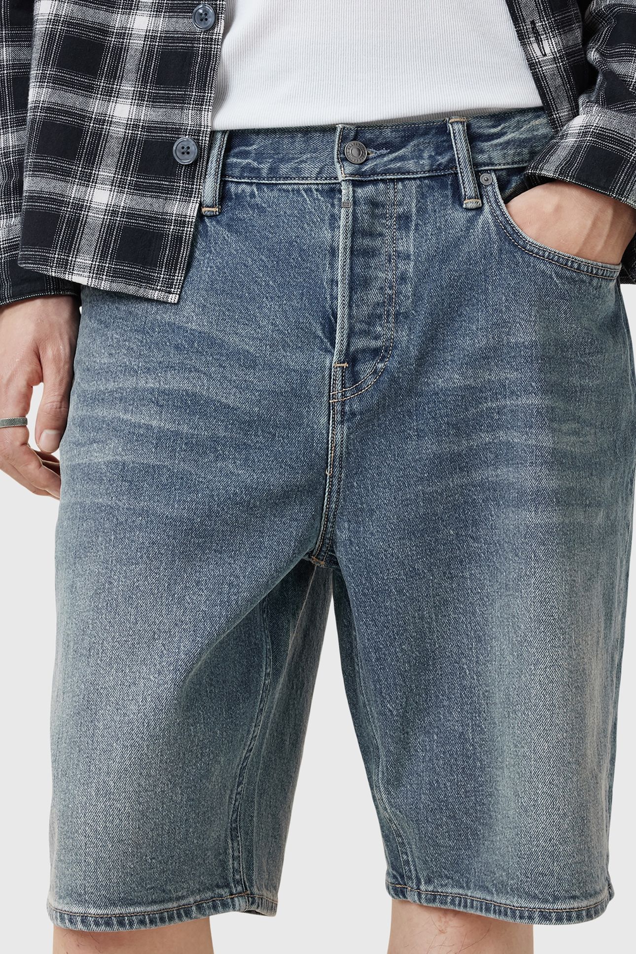 SWITCH SHORT WORN INDIGO BLUE 8