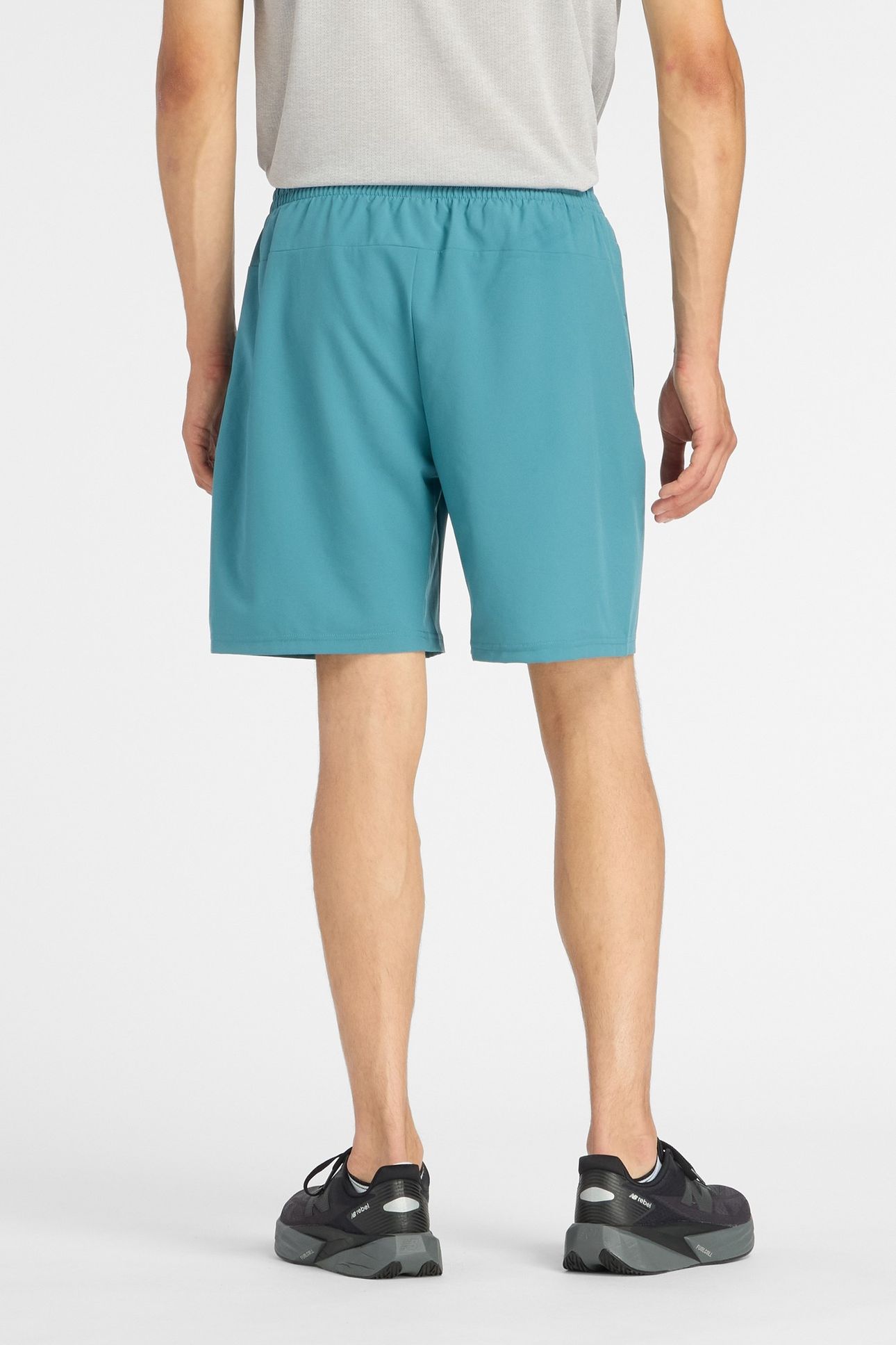 SPORT ESSENTIAL SHORT 7" BIG TEAL WITH SLATE GREY 3