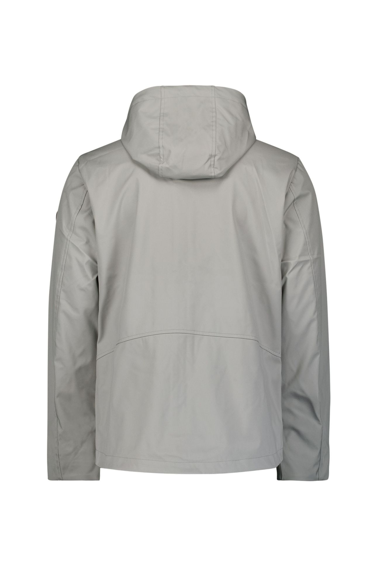 JACKET MID LONG HOODED MID GREY 5