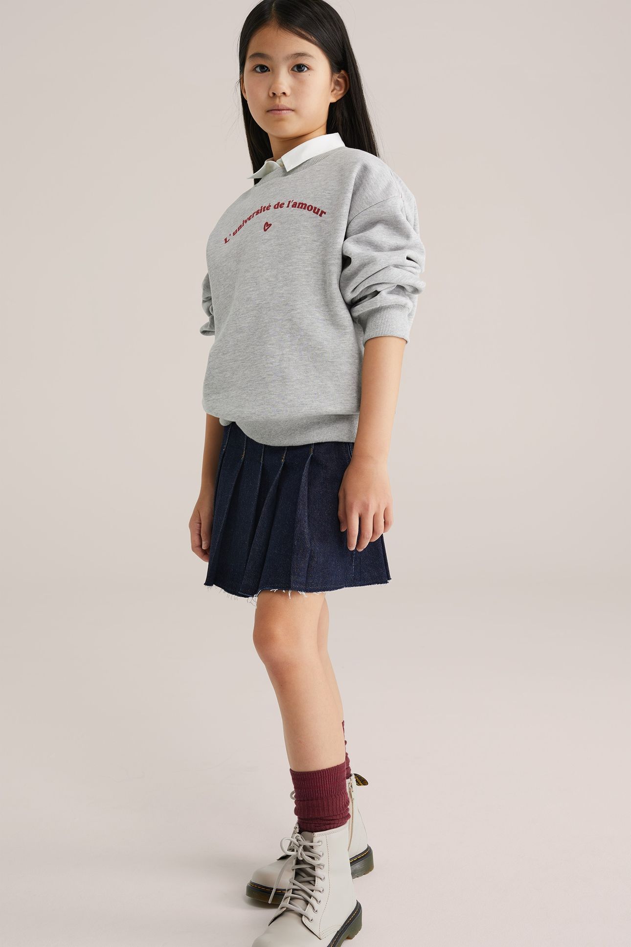 SKIRT MINI LENGTH DARK BLUE 5