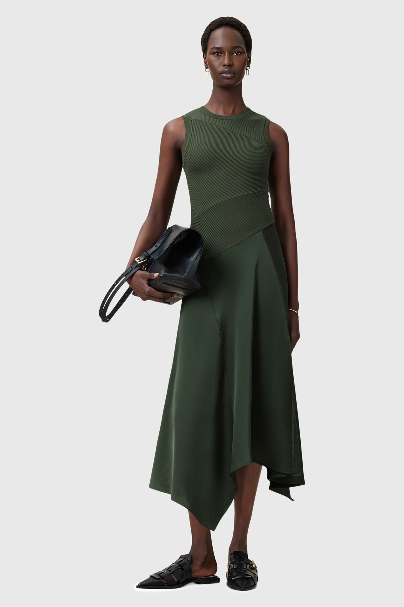 PIA SATIN DRESS RIFLE GREEN 5