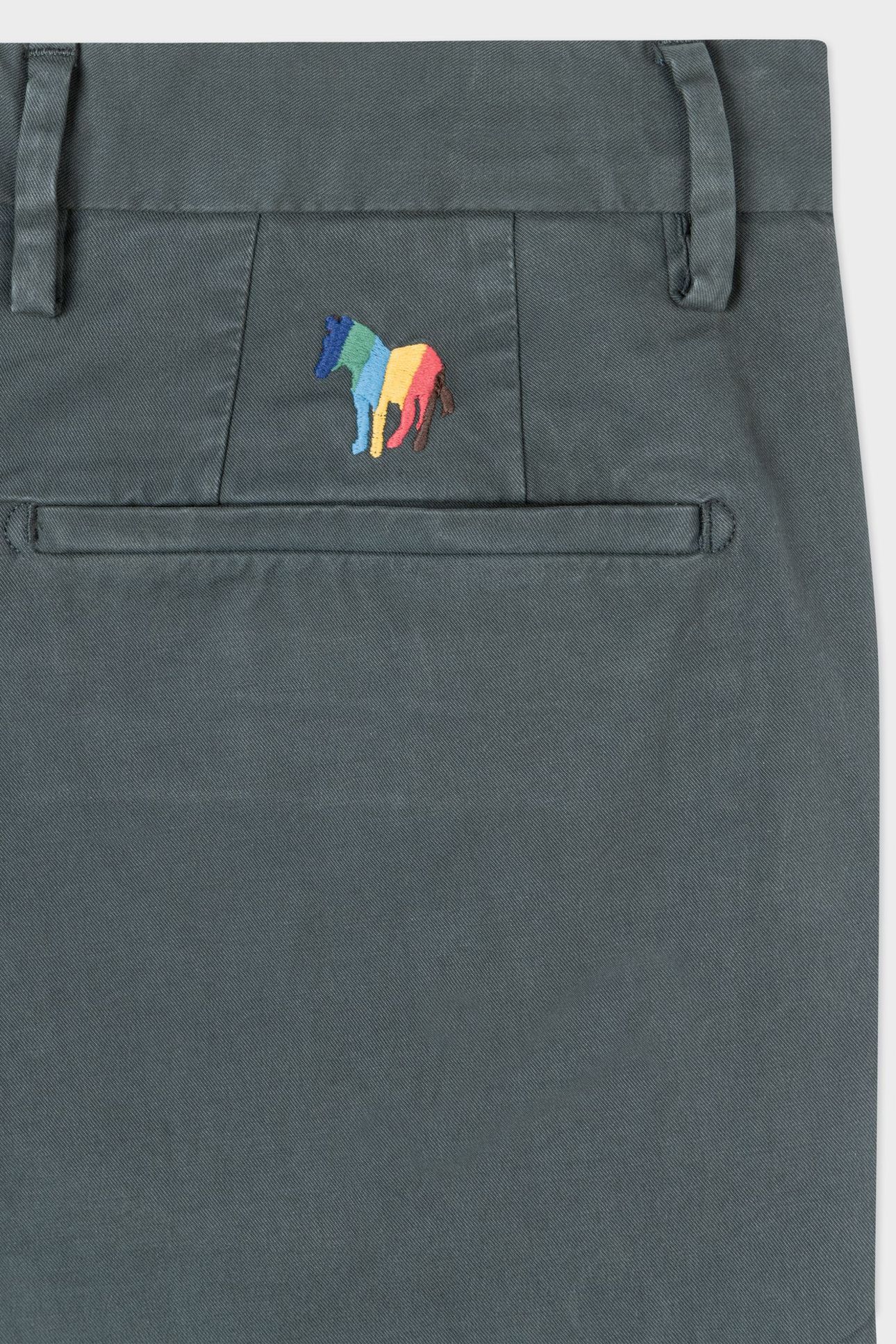MID FIT CLEAN CHINO VERY DARK GREEN 5