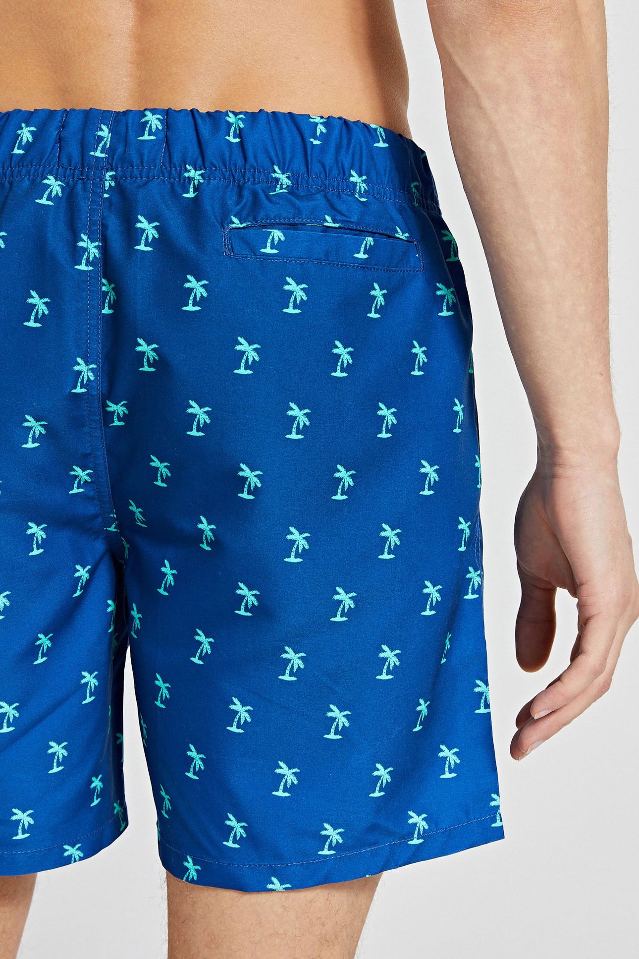 SWIMSHORT SHIWI PALM JEANS BLUE 3
