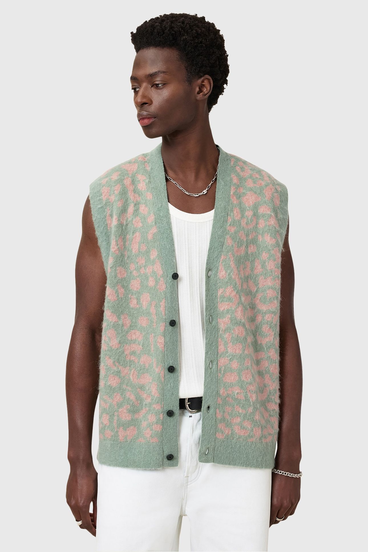 SERGE TANK MINERAL GREEN 7