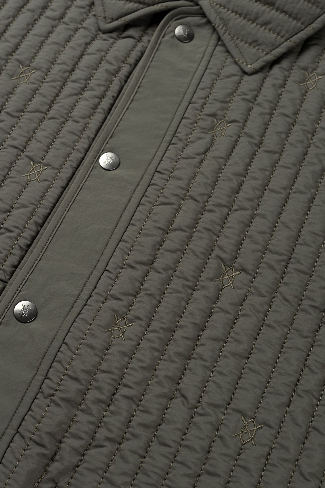 ZYER QUILTED RELAXED JACKET CHIMERA GREY 6