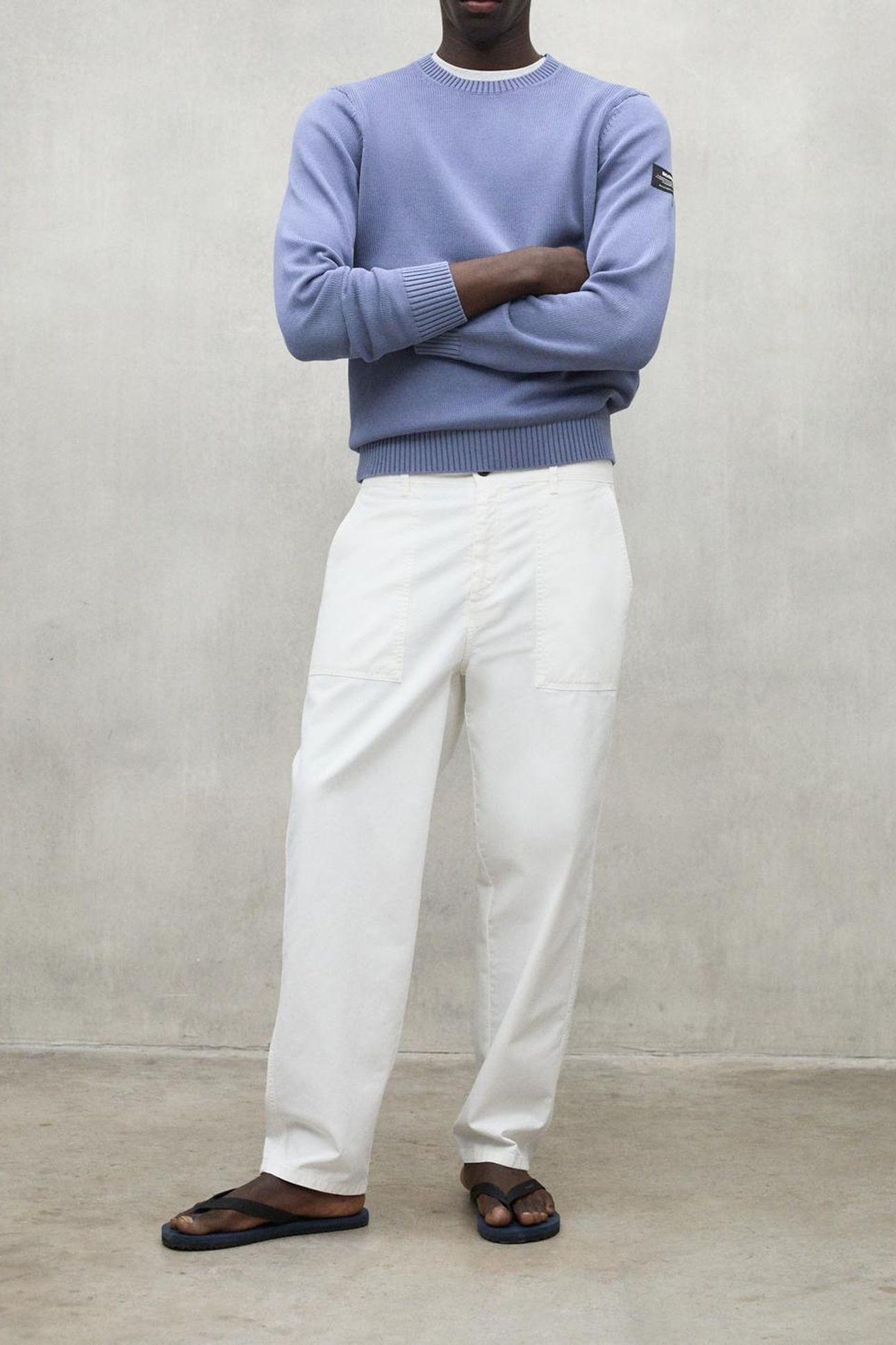 NALONALF PANTS WHITE 1