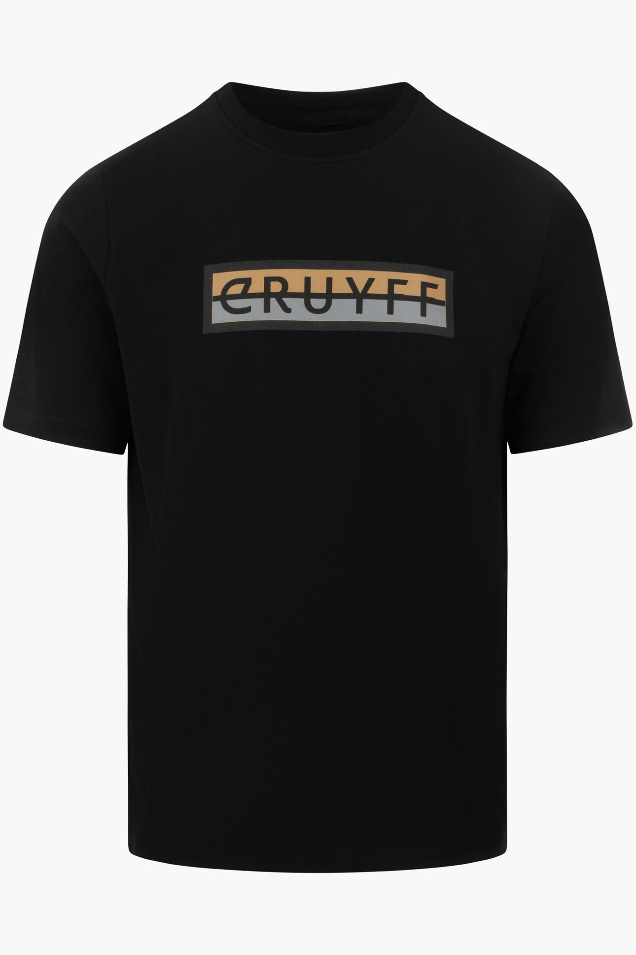 CRUYFF ID TEE BLACK/GOLD 1