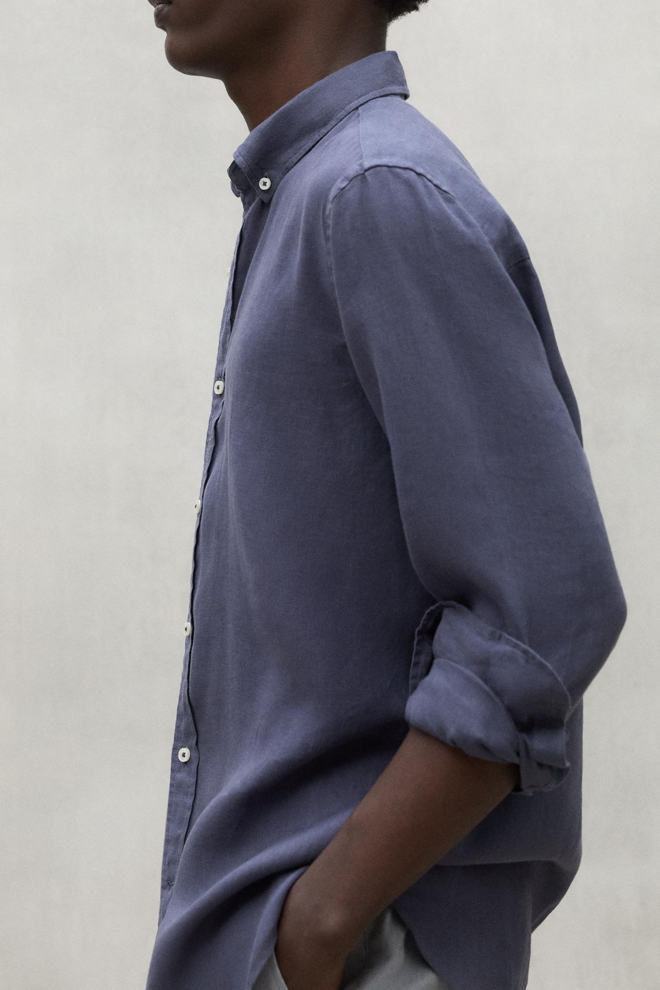 MALIBUALF SHIRT LIGHT INDIGO 3
