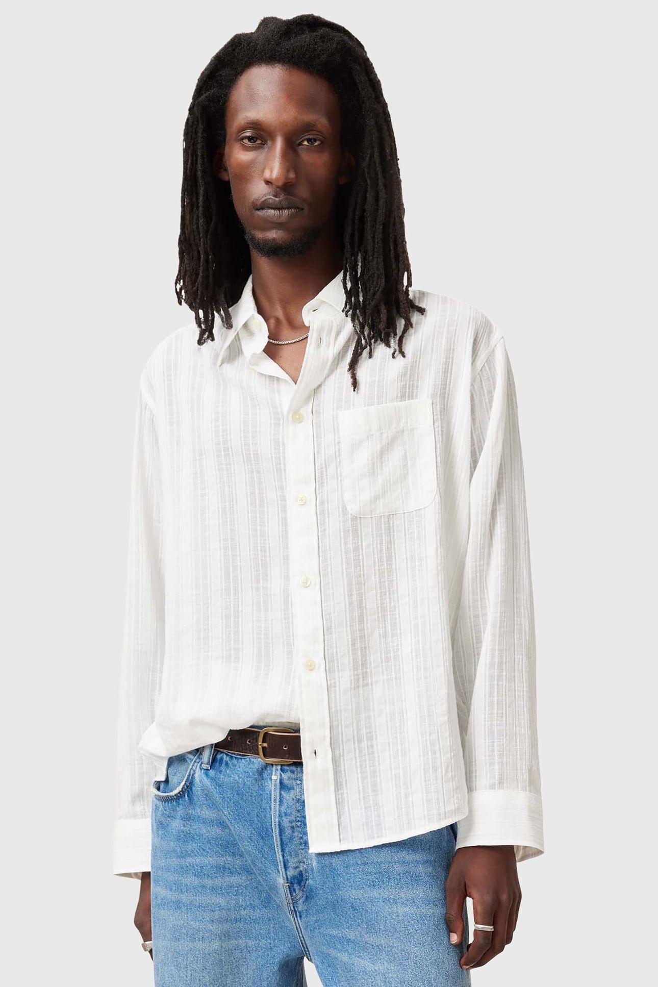 KARMI LS SHIRT WHITE 2