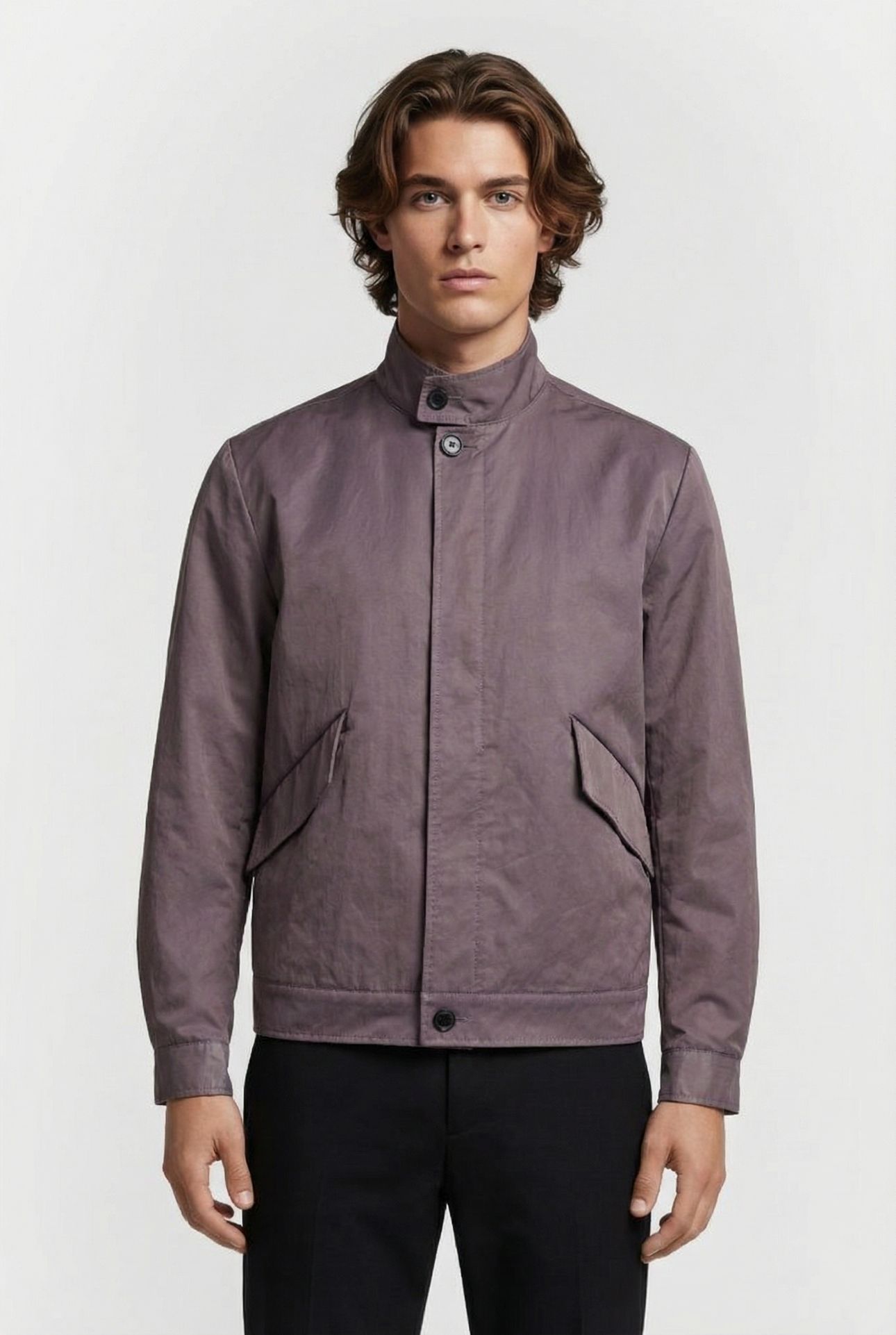 CASUAL JACKET LIGHT PURPLE 1