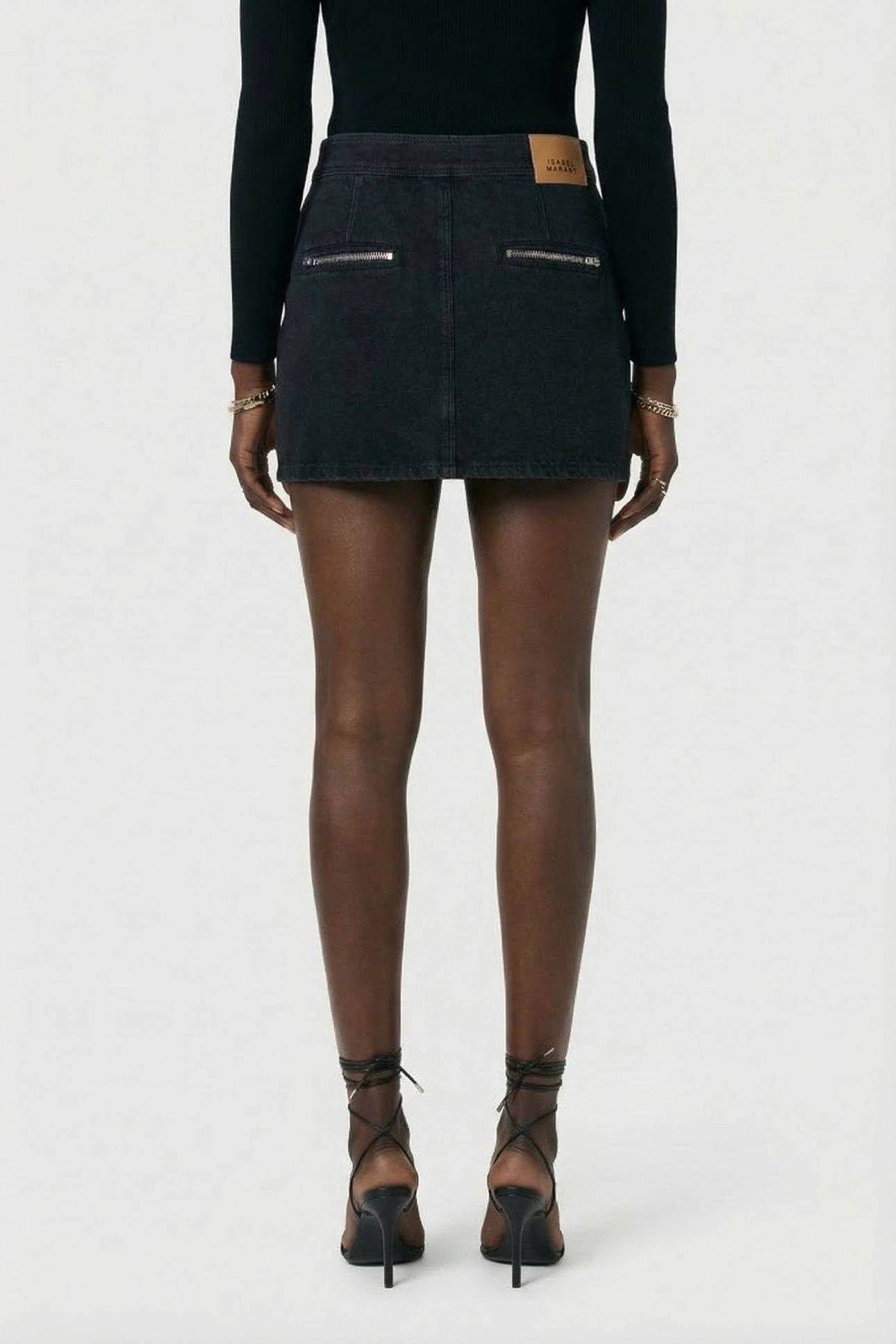 CALY SKIRT FADED BLACK 2