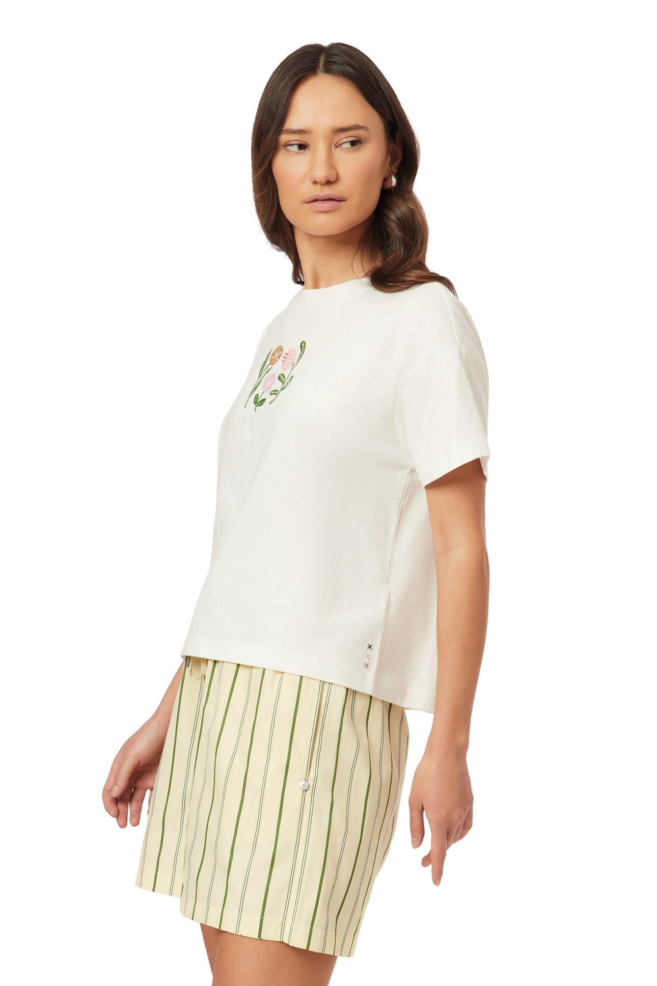 BOXY CROP TEE SUGAR SWIZZLE 4