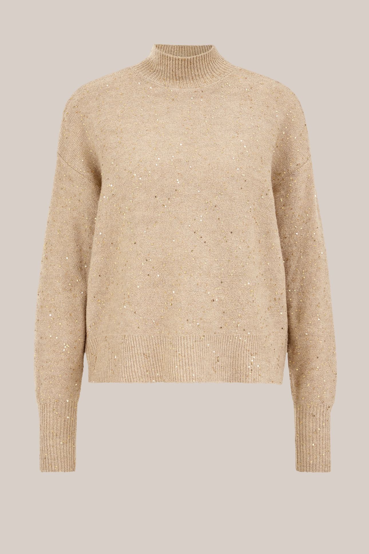 KNITTED PULLOVER BEIGE 4