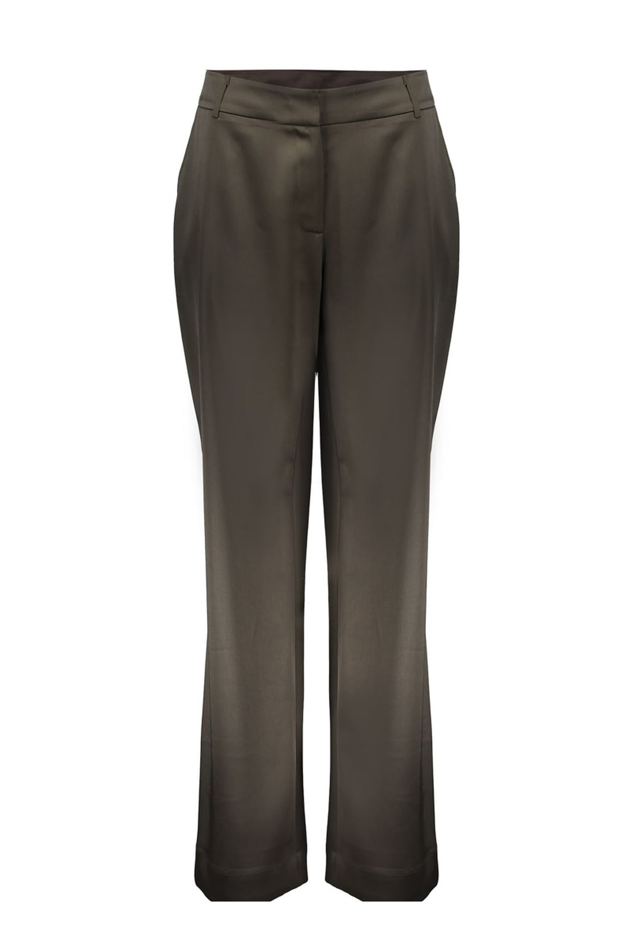 PANTS SHINY MOSS GREEN 1