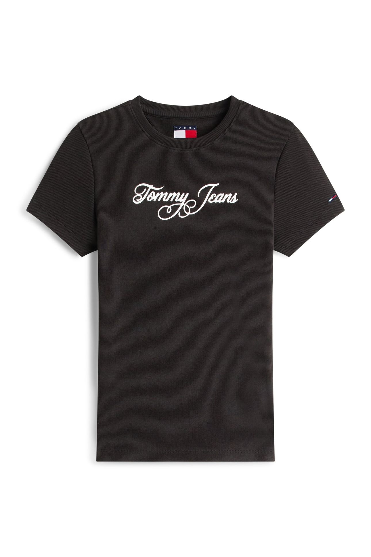 SLIM ESSENTIAL LOGO T-SHIRT BLACK 2