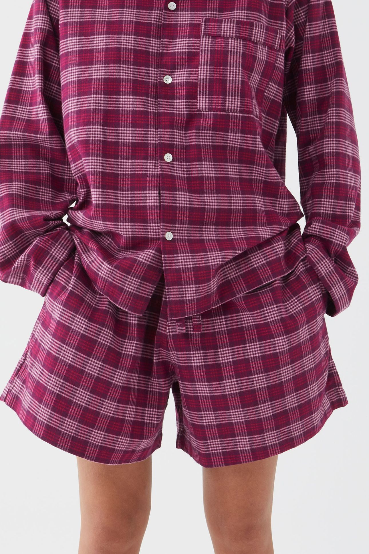 UNISEX FLANNEL, PYJAMAS SHORTS DEEP DREAM 9
