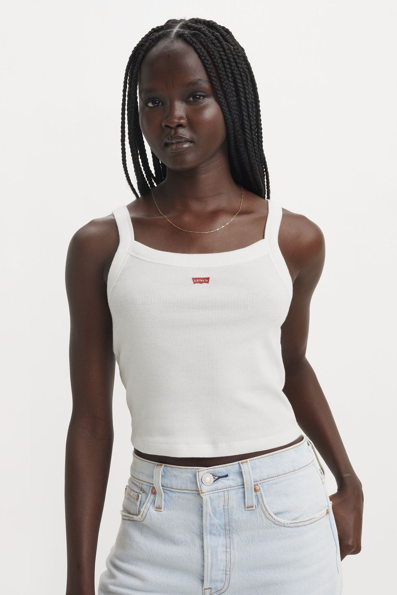 ESSENTIAL SPORTY TANK TOP WHITE 6