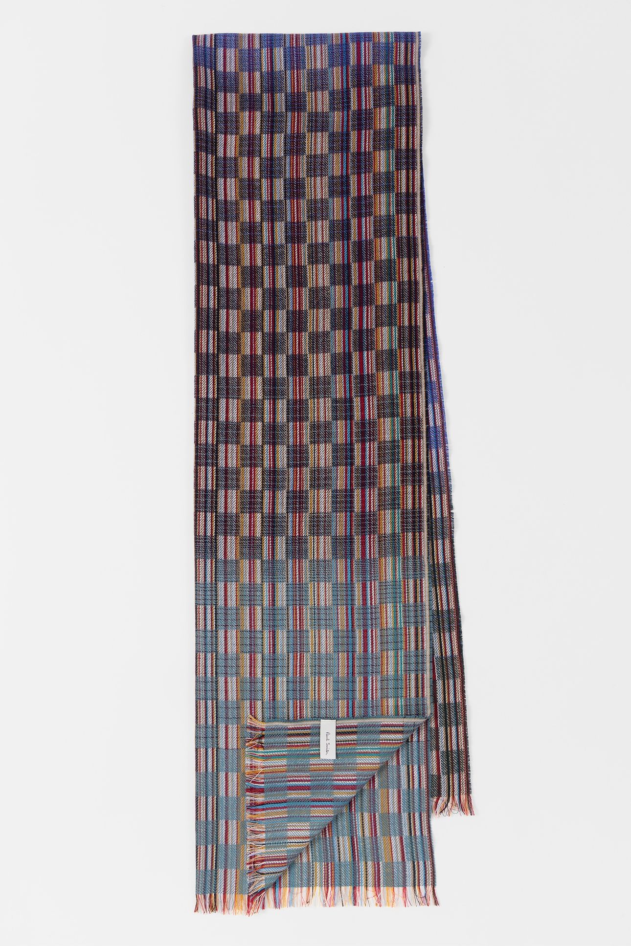 SCARF WEAVE SIGNATURE NAVY 4