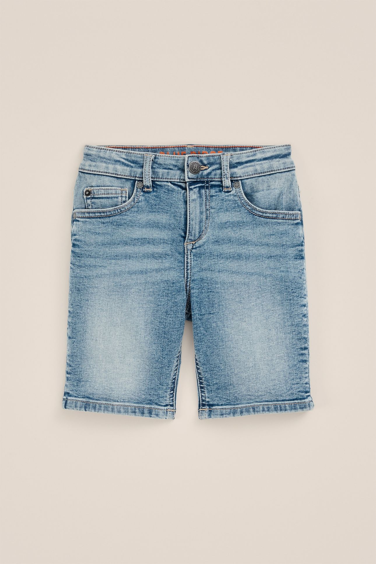 5-POCKET MID WAIST BLUE 3