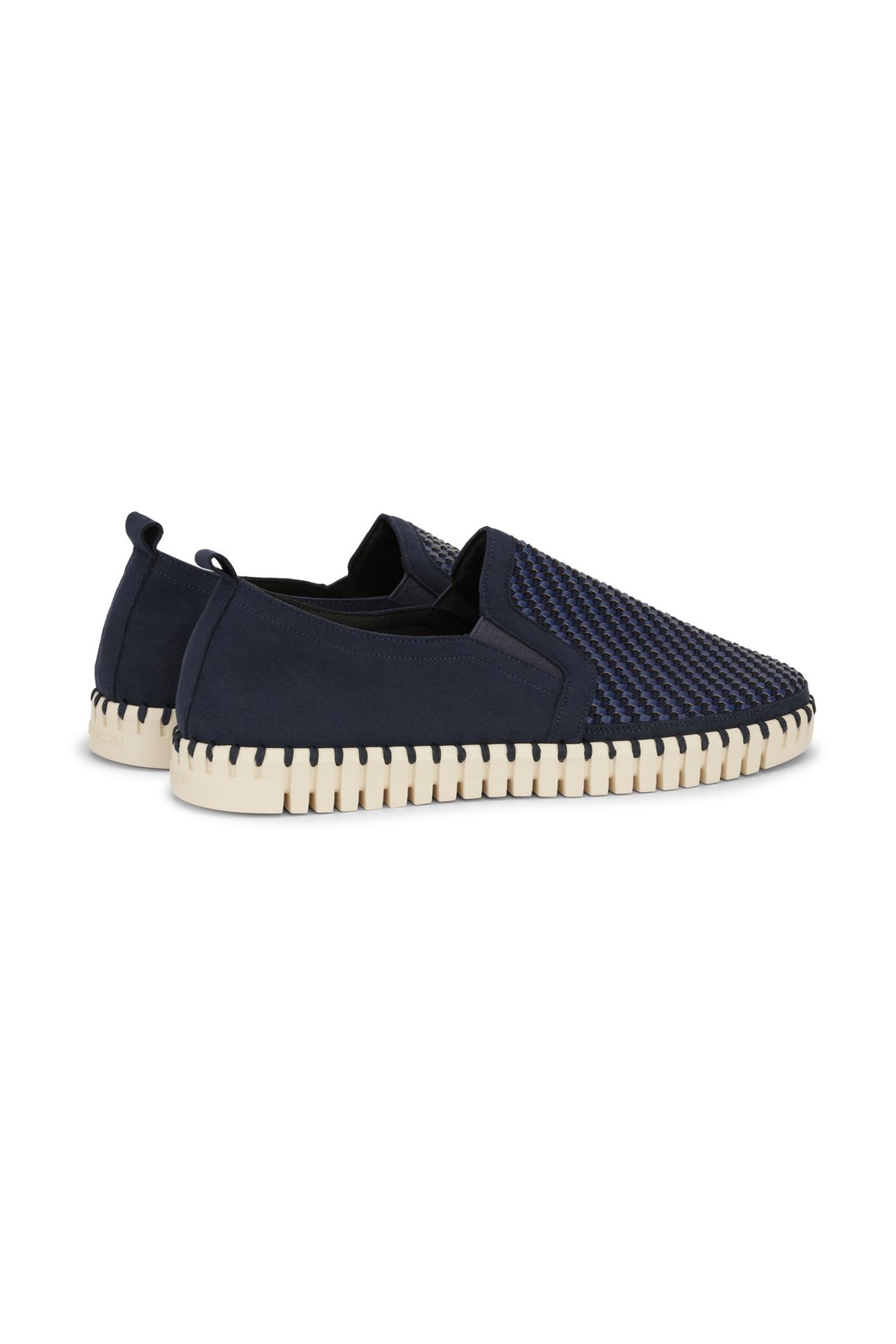 FLATS TULIP143MEN DARK INDIGO PEARLED IVORY 7