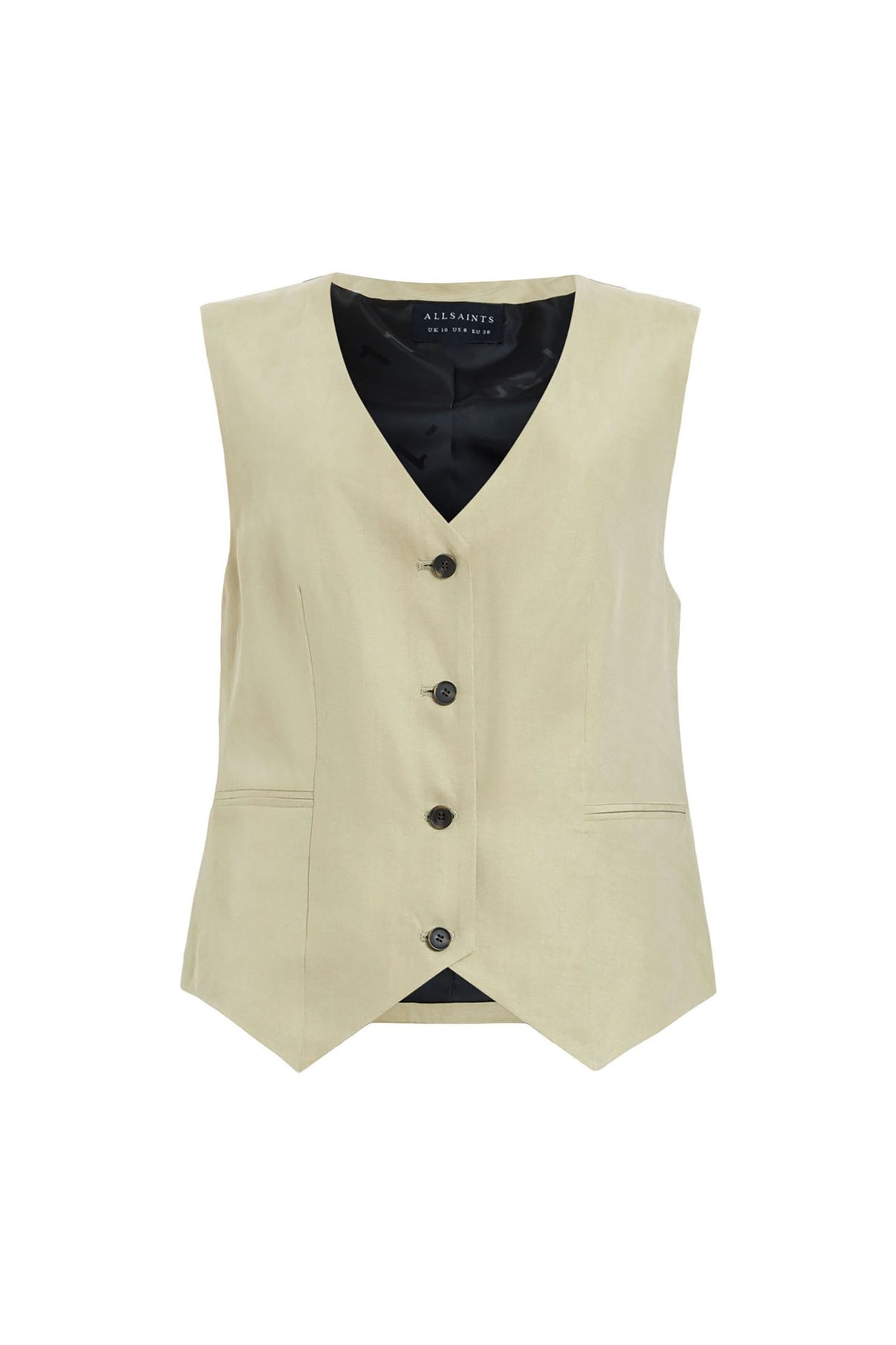 AVERIE TEN WAISTCOAT SAGE GREEN 5