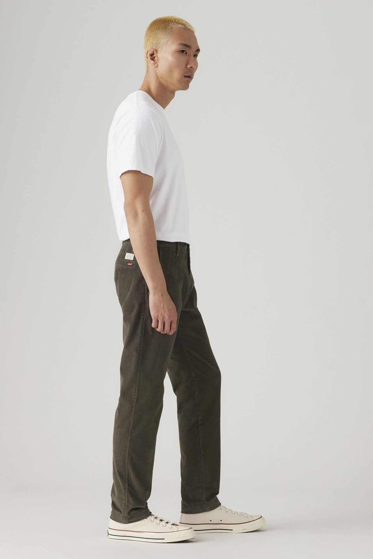 XX STANDARD TAPER CORDUROY CHINOS BROWN 4