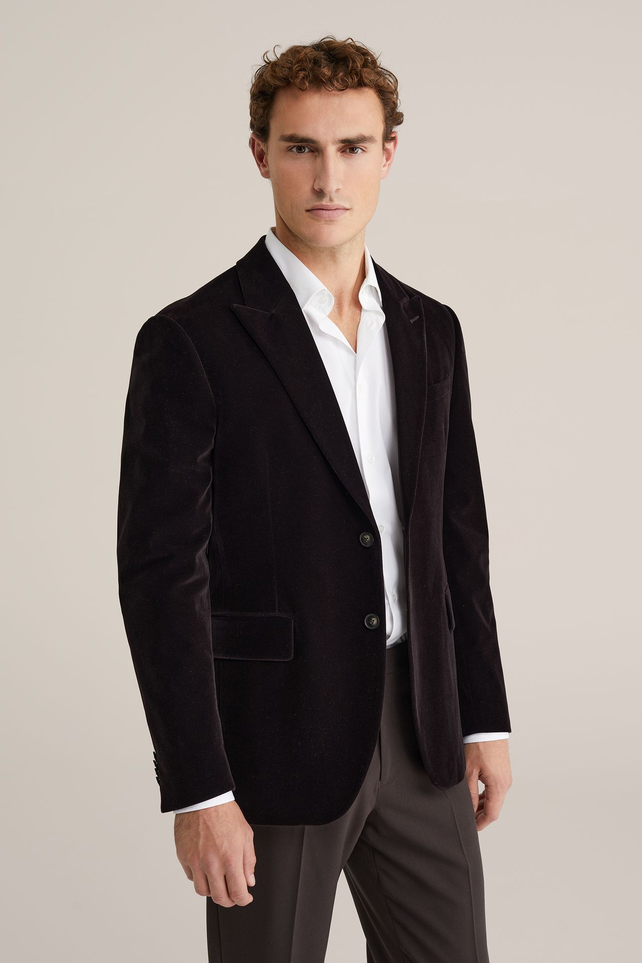 BLAZER DARK BROWN 1