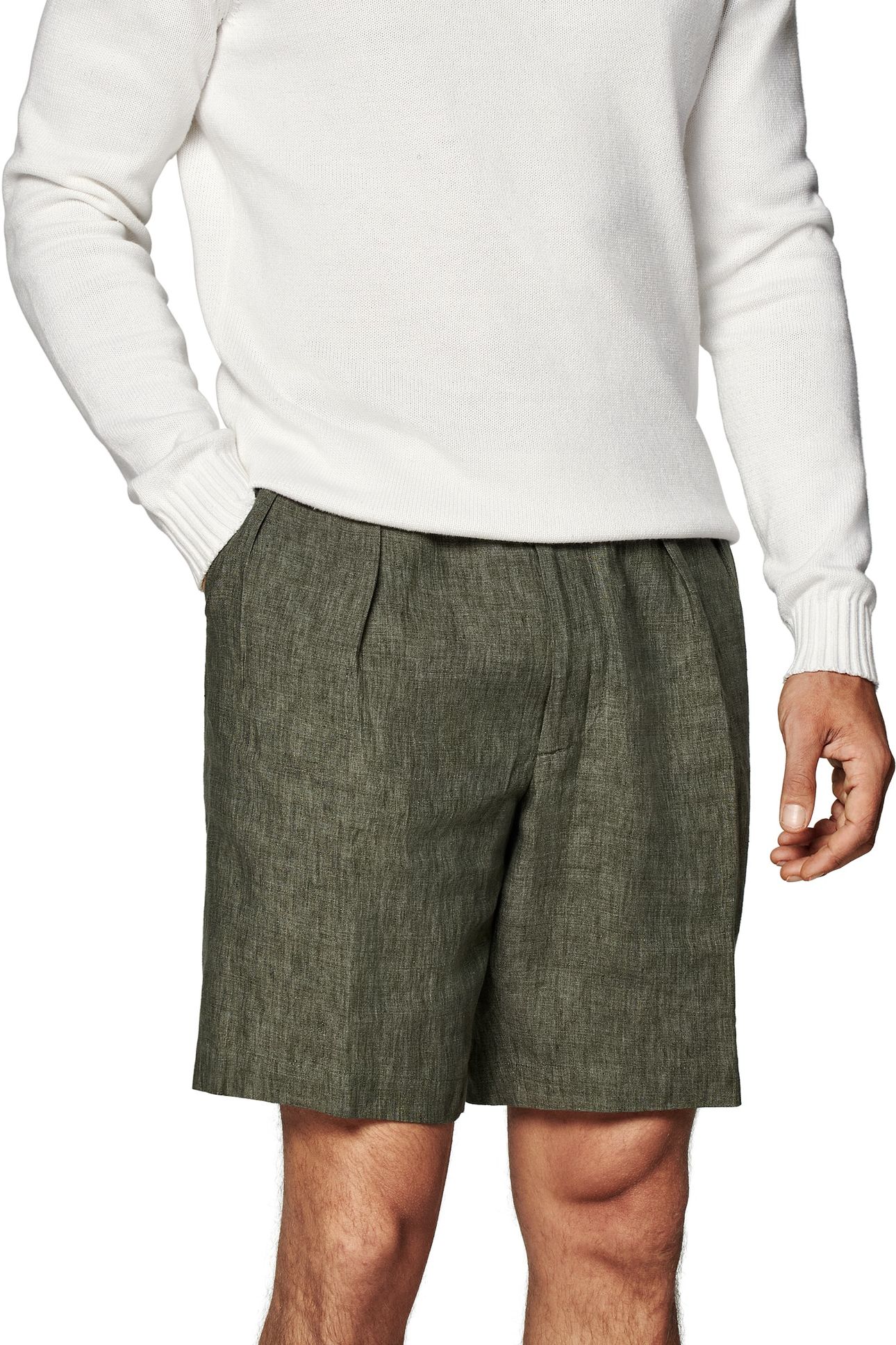 MIRA SHORT-DARK-GREEN DARK GREEN 3
