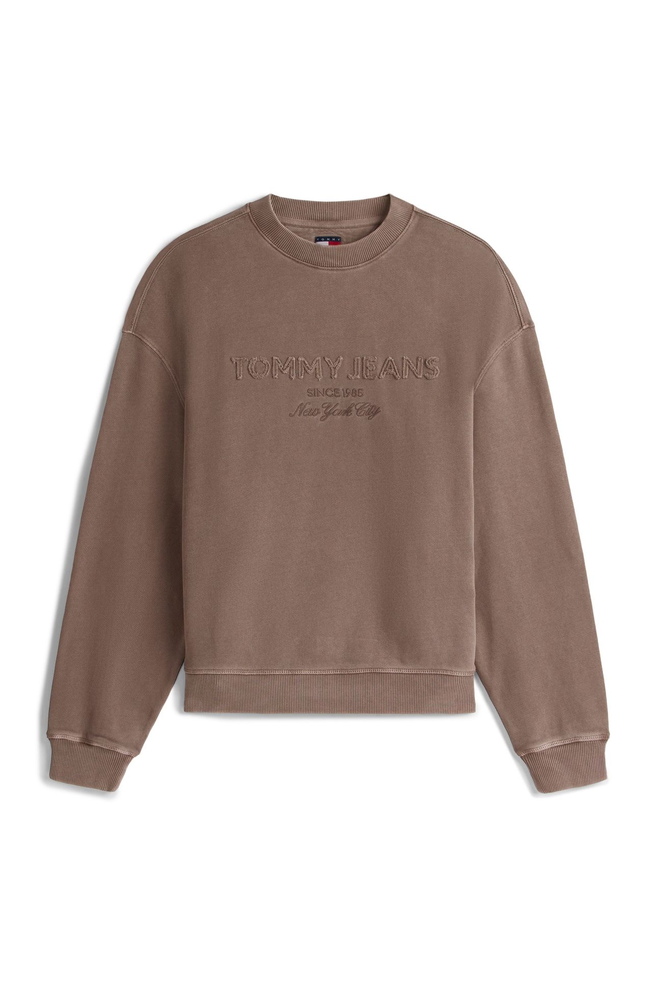 CLASSIC 90S TONAL LOGO WASHED SWEATSHIRT BLACK WALNUT 4