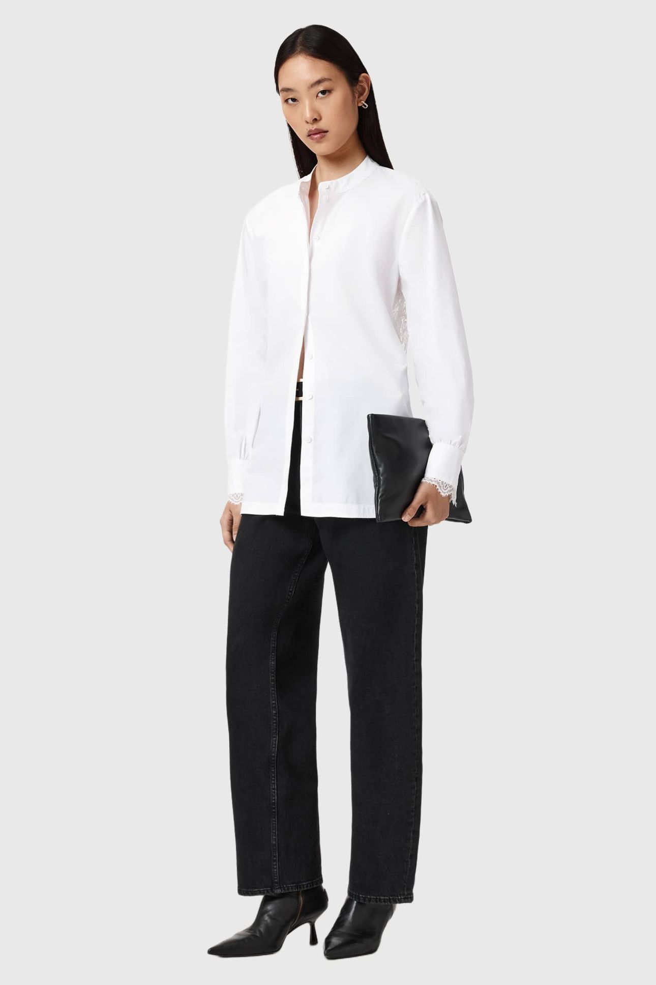 ETHEL LACE SHIRT WHITE 1