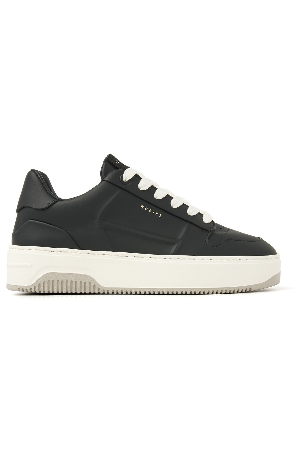 BASKET COLE (L) BLACK LEATHER 1