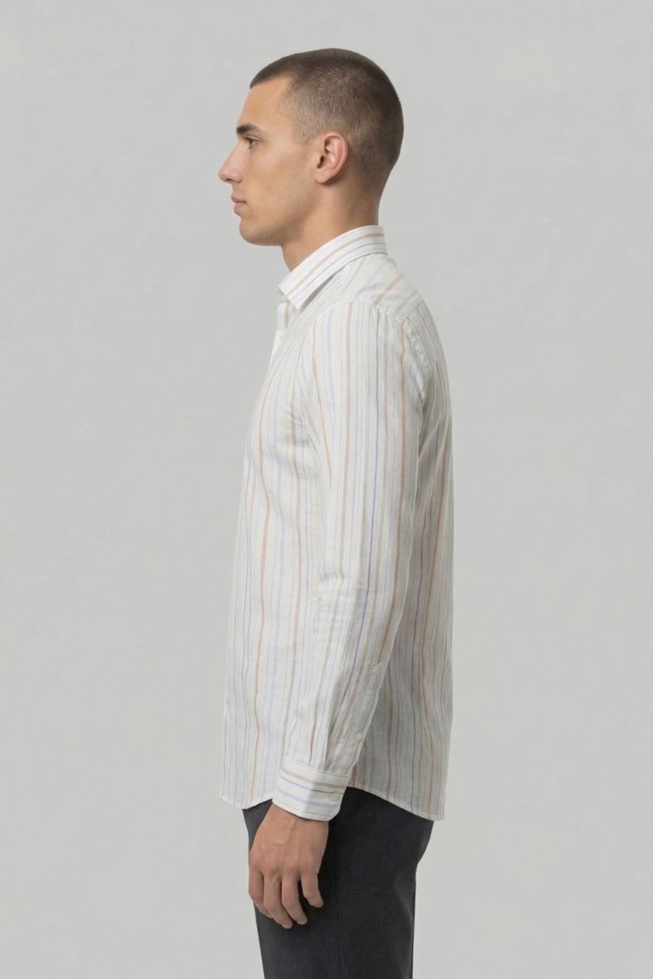 S/C REGULAR FIT SHIRT WHITE 3