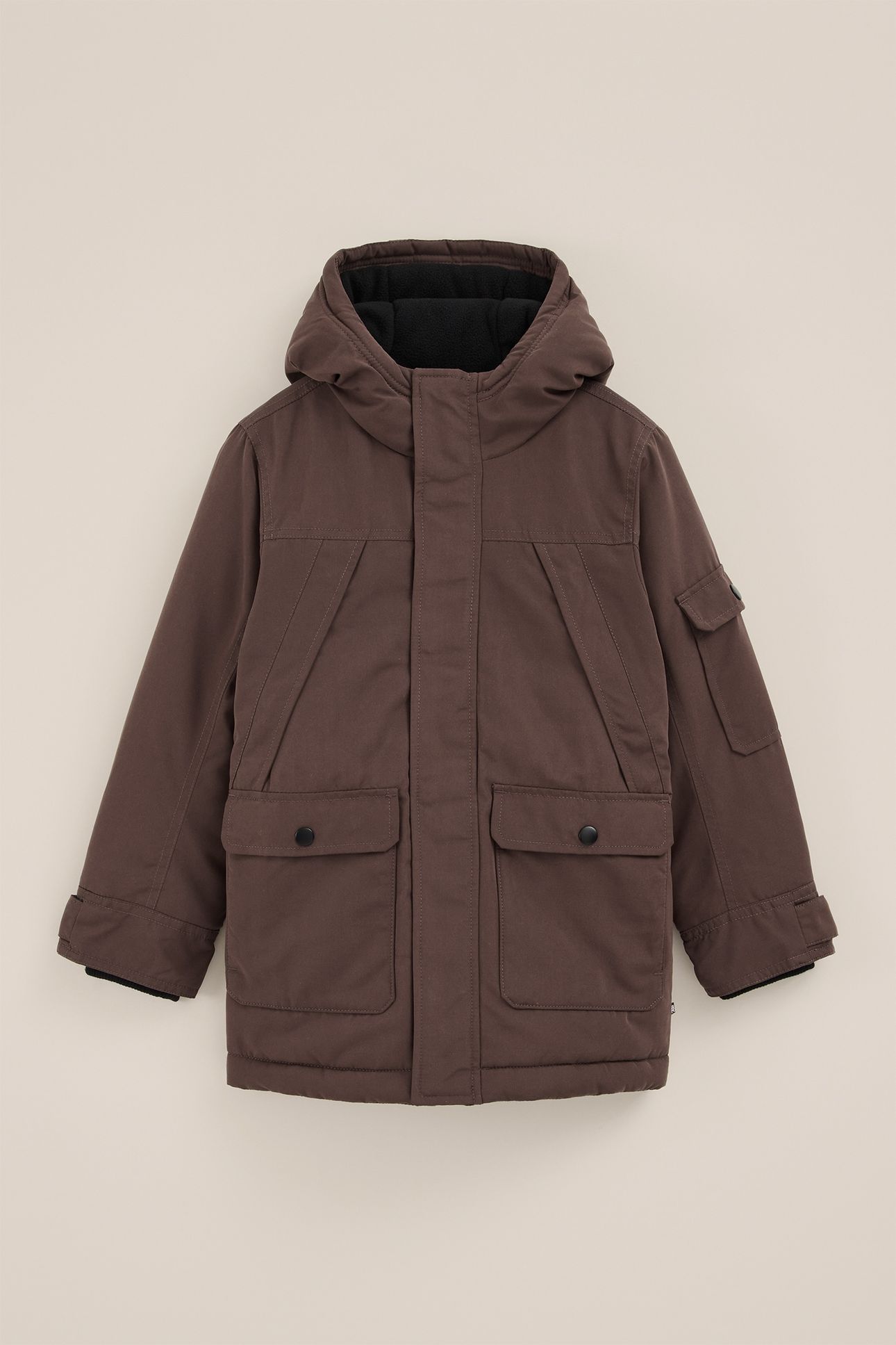 PARKA DARK BROWN 3