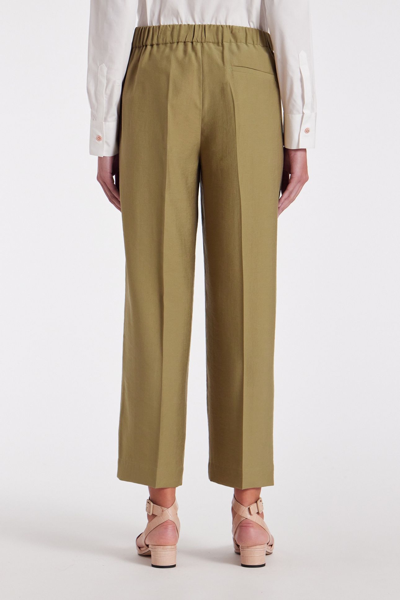 TROUSERS LT GREYISH GREEN 6
