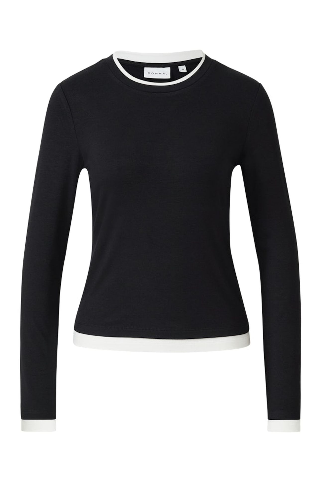COMMA T-SHIRTS BLACK 4