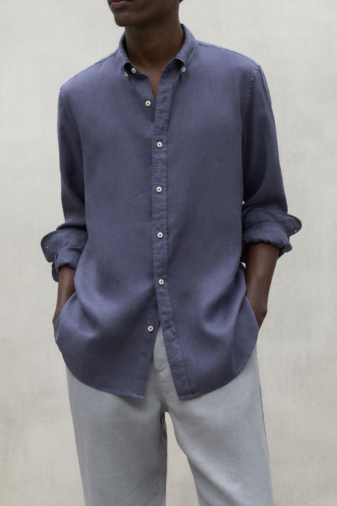 MALIBUALF SHIRT LIGHT INDIGO 1
