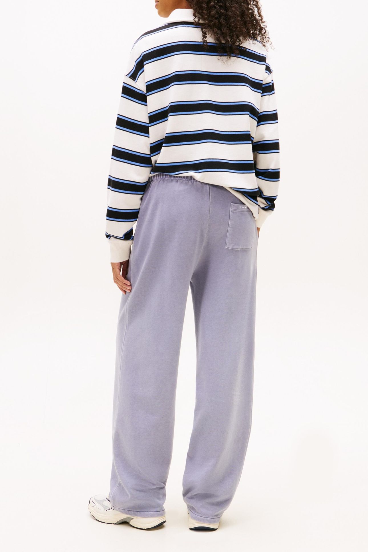 WIDE LEG SWEATPANTS PERIWINKLE DUSK 4