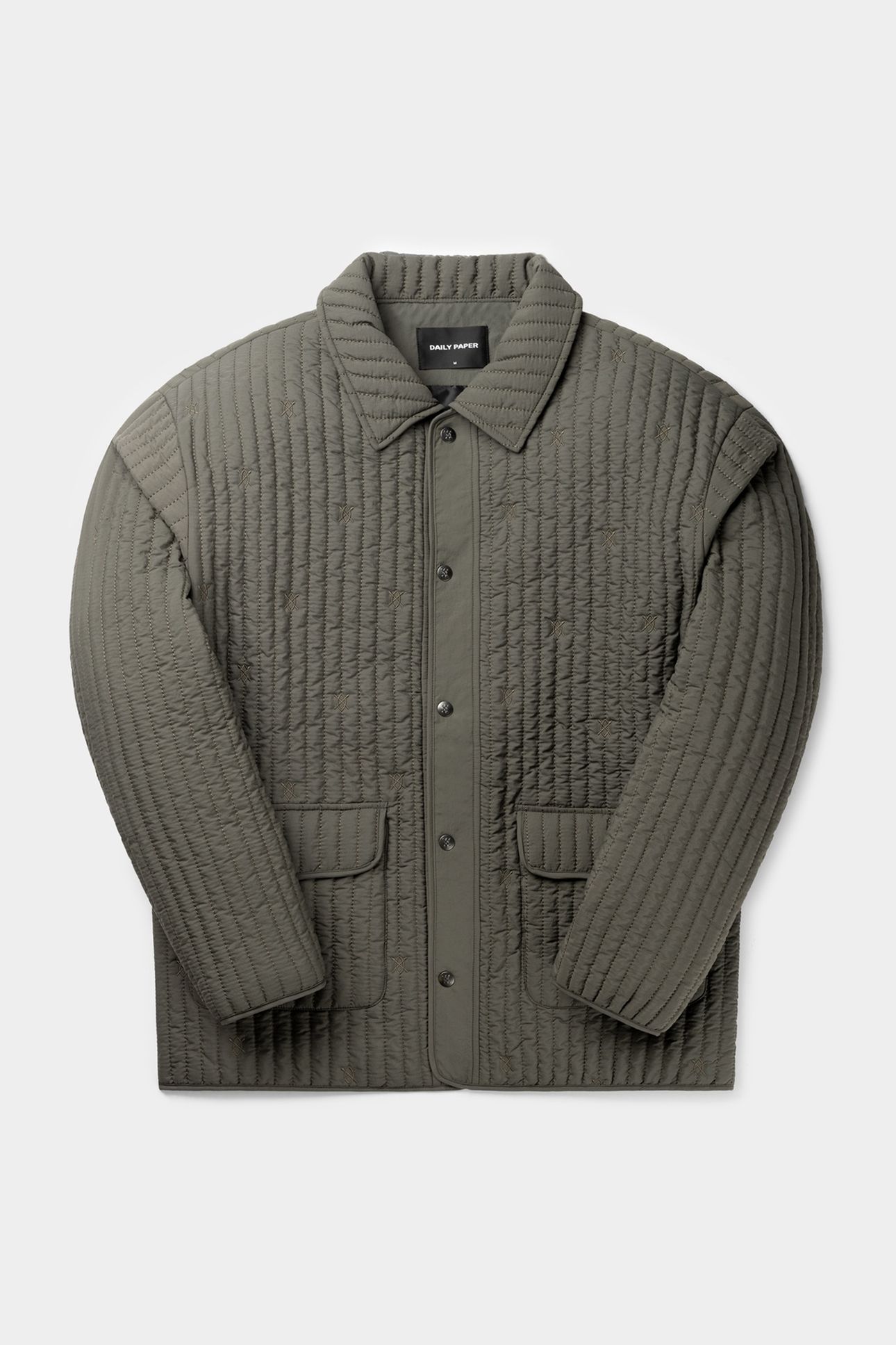 ZYER QUILTED RELAXED JACKET CHIMERA GREY 4