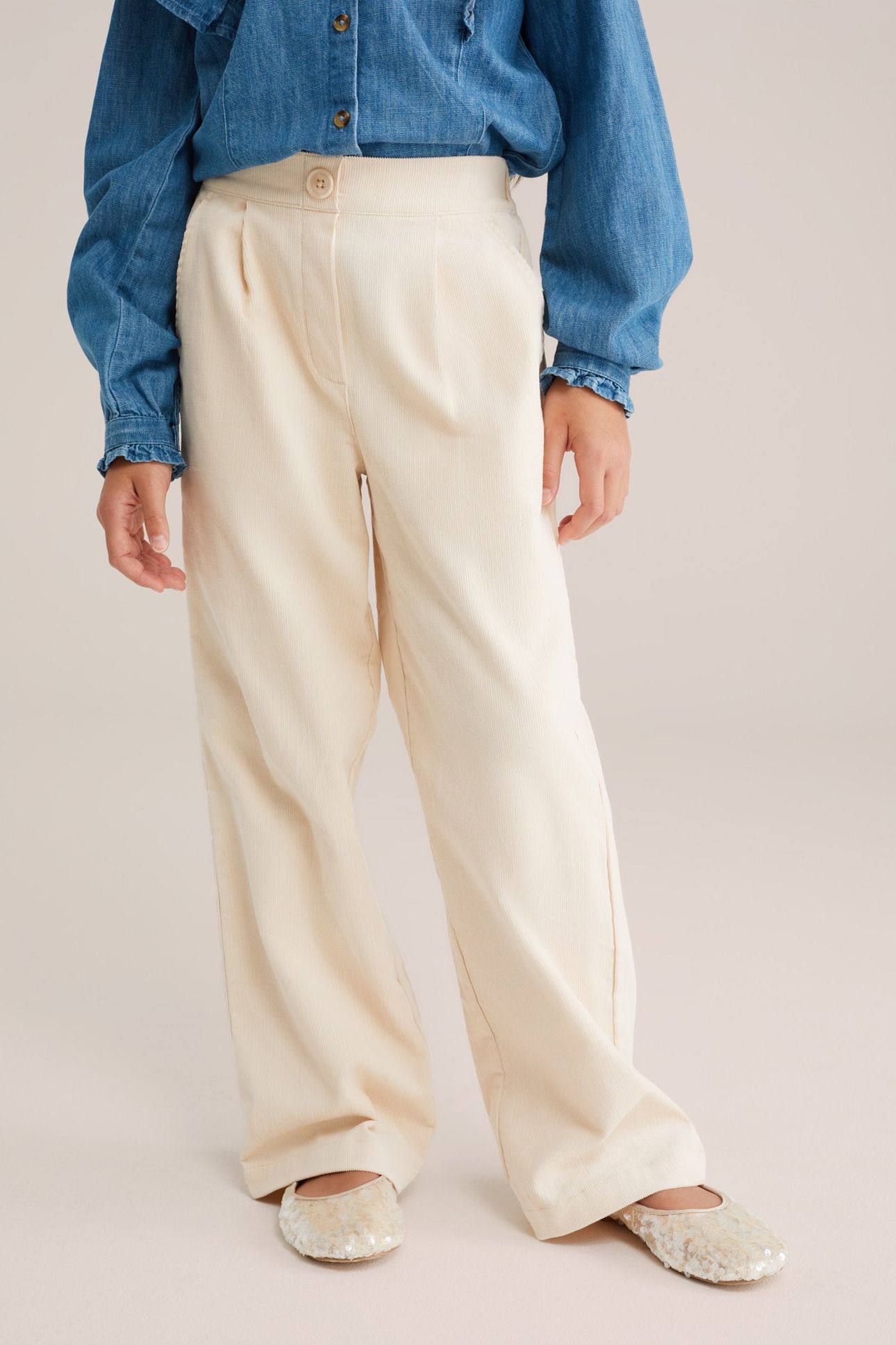 TROUSER ECRU 1