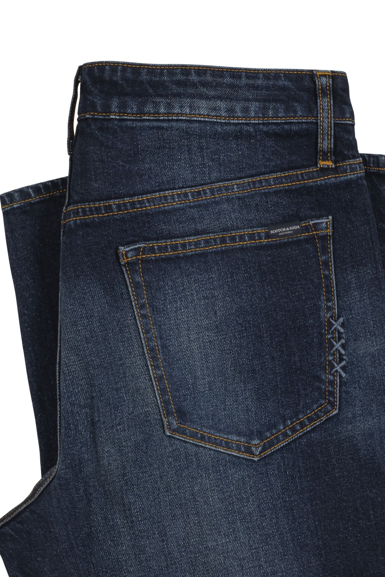 HAARLEM STRAIGHT FIT DENIM DWIGHT WASH (INDIGO) 2