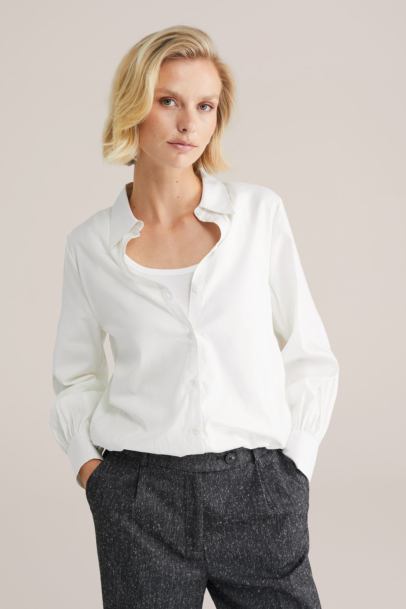 BLOUSE WHITE 1