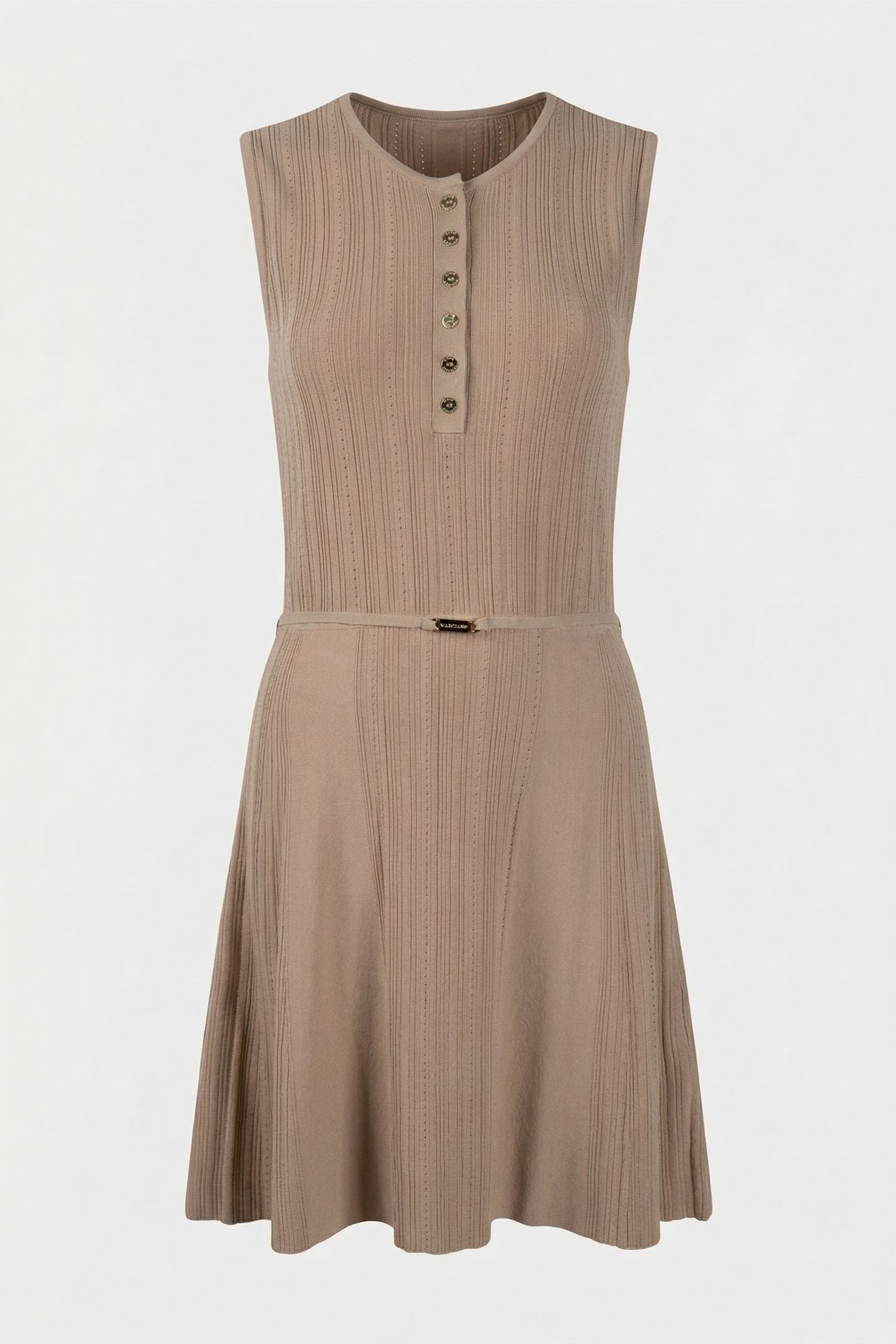 MARCIANO BY GUESS GIADA SL SWEATER DRESS NATURAL ALMOND 3